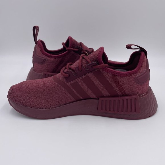 adidas NMD R1 Burgundy Womens Shoes - Picture 2 of 8